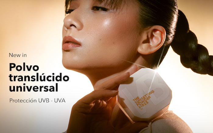 Polvo translúcido universal, protección UVB-AVA
