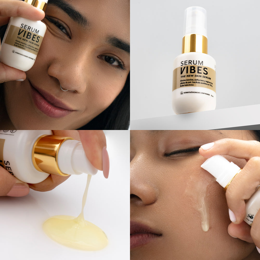 Sérum vitamina C para manchas y tono uniforme – VIBES by TIV